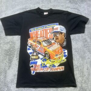 Vintage Dale‎ Earnhardt Shirt Mens M Wheaties 7 Time Winston Cup Champion 90s